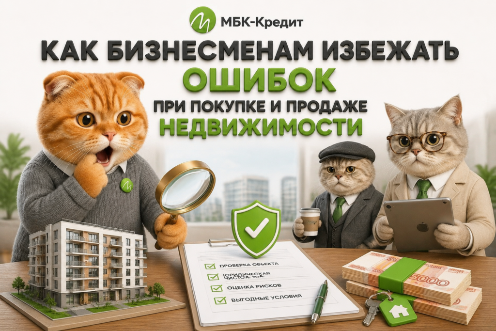 Как бизнесменам избежать ошибок при покупке и продаже недвижимости