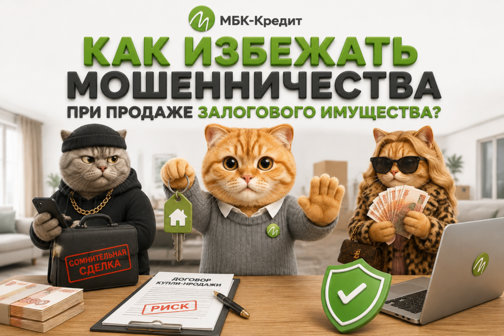 Как избежать мошенничества при продаже залогового имущества?