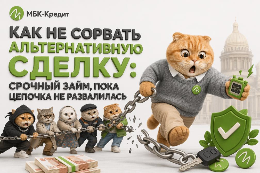 Как не сорвать альтернативную сделку: срочный займ, пока цепочка не развалилась