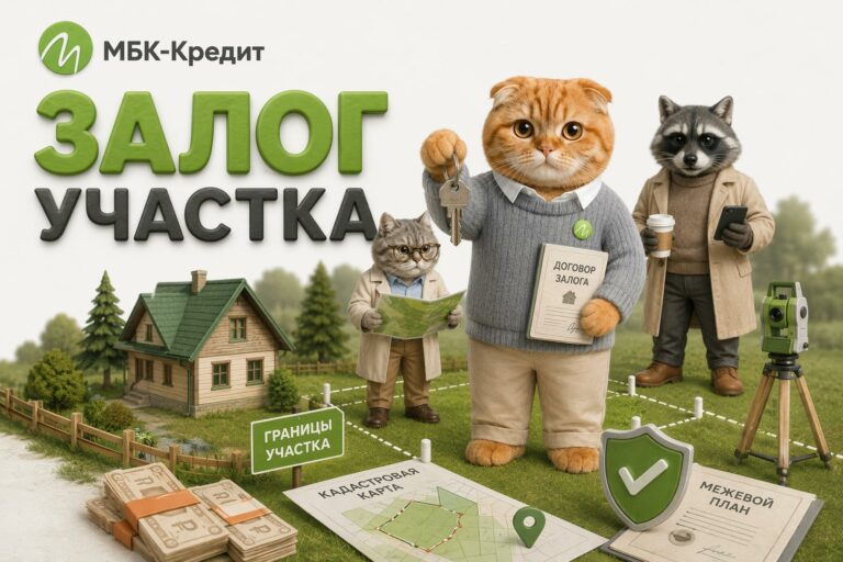 Иллюстрация к кейсу: Доход наличными, залог участка