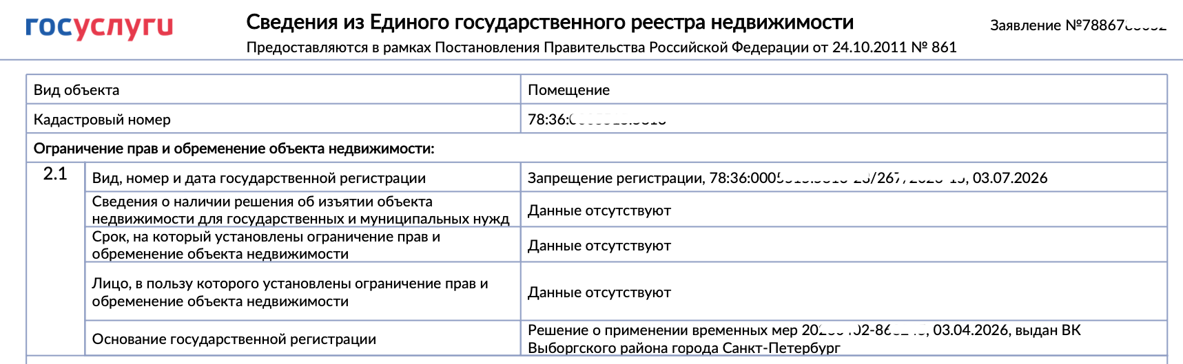 Запрет военкомата в ЕГРН: запись о решении о применении временных мер в выписке Запрет военкомата в ЕГРН: запись о решении о применении временных мер в выписке