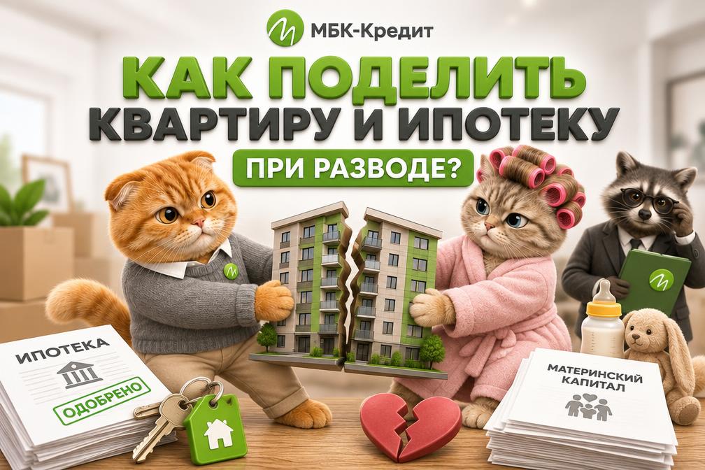 Раздел квартиры при разводе: ипотека, залог, маткапитал и все способы решения