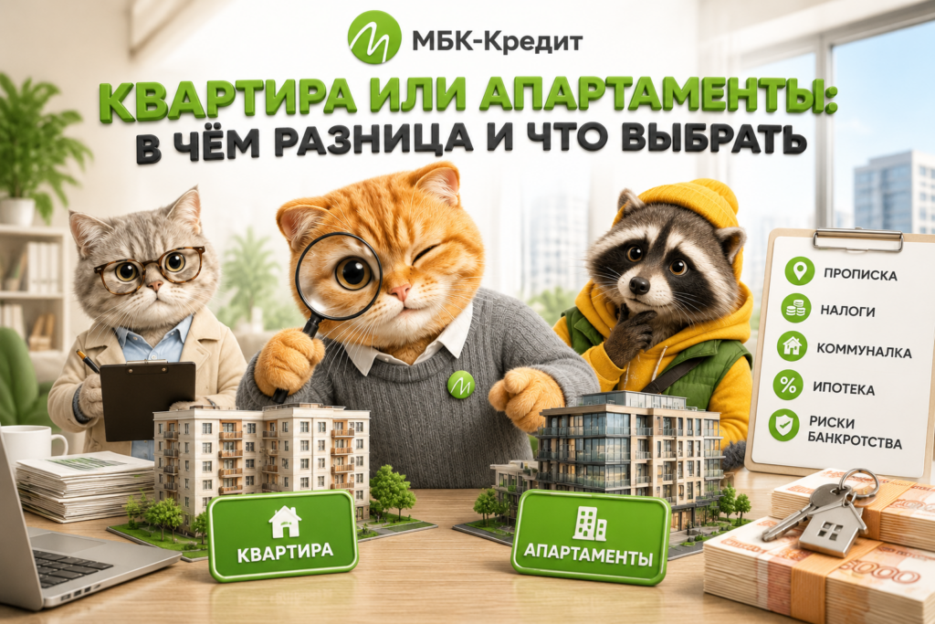 Квартира или апартаменты: в чём разница и что выбрать
