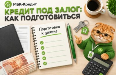 Чек-лист подготовки к заявке на кредит под залог недвижимости