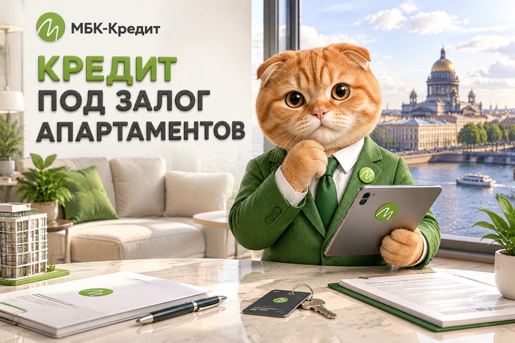 Эксперт МБК-Кредит в апартаментах с видом на петербургскую набережную