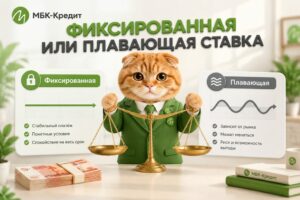 Выбор между фиксированной и переменной процентной ставкой