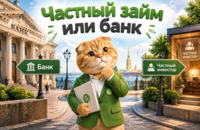 Выбор между банковским кредитом и займом у частного инвестора под залог
