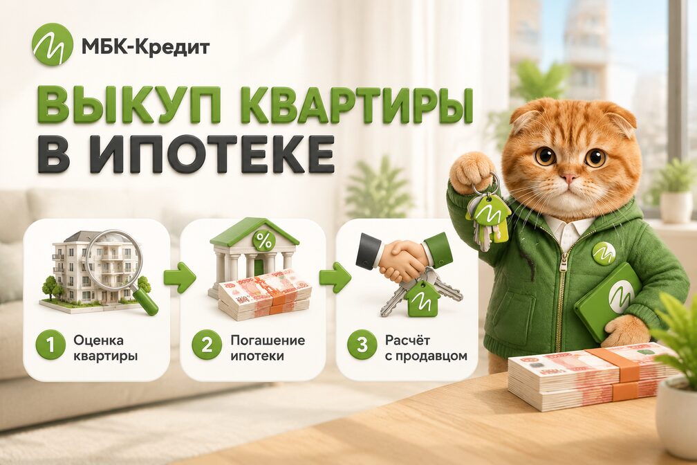 Схема выкупа квартиры в ипотеке: оценка, погашение ипотеки, расчёт с продавцом