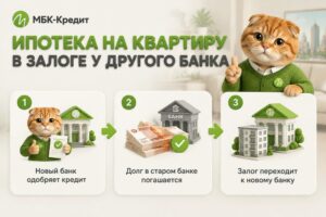 Можно ли оформить ипотеку, если недвижимость находиться в залоге у другого банка?