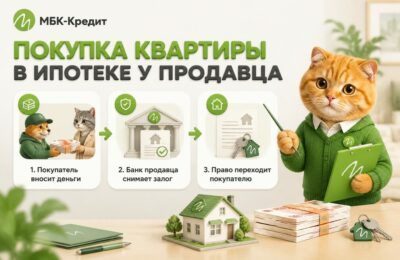 Схема покупки квартиры в ипотеке у продавца: деньги, снятие залога, переход права