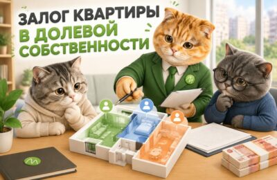 Собственники долей обсуждают залог квартиры с экспертом МБК-Кредит