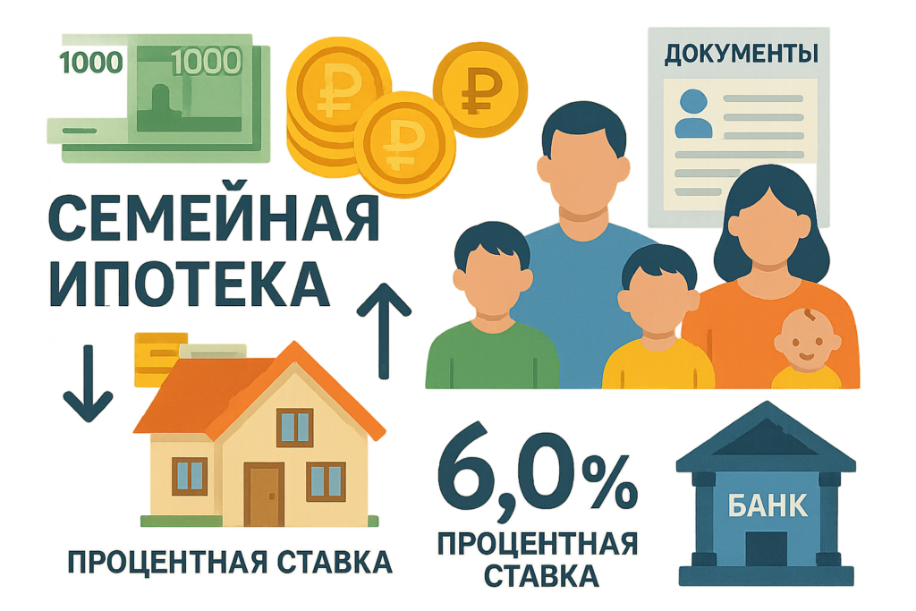 Самые низкие ставки по семейной ипотеке в Санкт-Петербурге в 2025 году