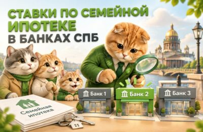 Ставки по семейной ипотеке в банках Санкт-Петербурга: как сравнить предложения