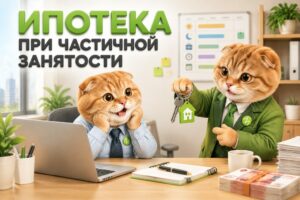 Можно ли получить ипотеку при частичной занятости или подработке?