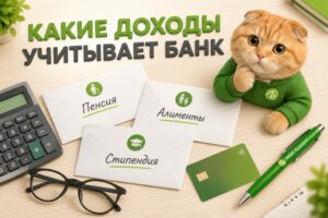 Какую роль играют алименты, пенсии и стипендии при получении кредита?