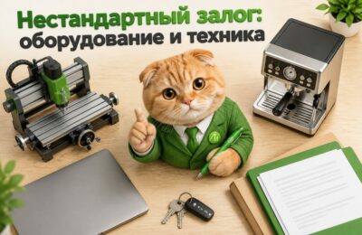 Оборудование и техника как нестандартный залог для займа