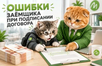 Эксперт МБК-Кредит останавливает заёмщика, чтобы тот прочитал важный пункт договора