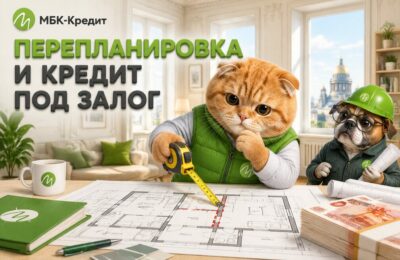 Специалист МБК-Кредит проверяет план квартиры с неузаконенной перепланировкой