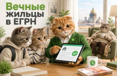 Эксперт МБК-Кредит показывает покупателям выписку ЕГРН по квартире с отказником от приватизации