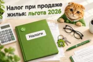 Налоговая льгота при продаже жилья: кому доступна с 1 января 2026 года