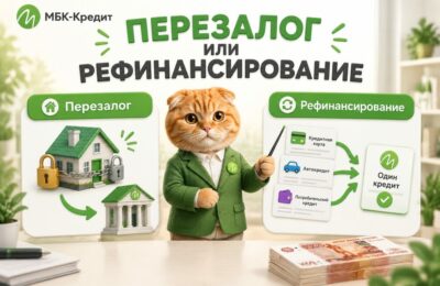 Сравнение перезалога и рефинансирования под залог недвижимости