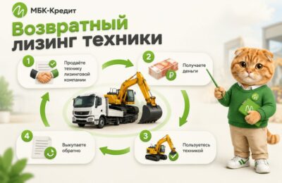 Схема возвратного лизинга: продажа техники лизинговой компании, деньги, пользование, выкуп