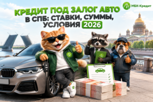 Кредит под залог авто в СПб: ставки, суммы, условия 2026