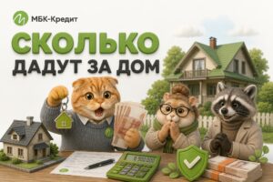 Сколько дадут под залог дома с участком: как считается сумма