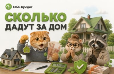 Сколько дадут под залог дома с участком