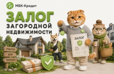 Займ под залог загородной недвижимости в СПб и Ленобласти