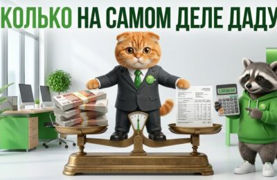 Весы с рублями и зарплатной ведомостью — расчёт суммы кредита